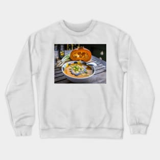 Pumpkin Soup Food Crewneck Sweatshirt